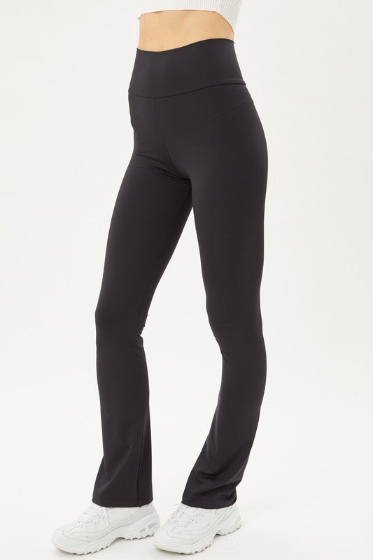 Highrise flare leggings