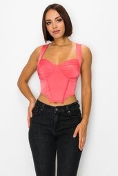 Corset style top