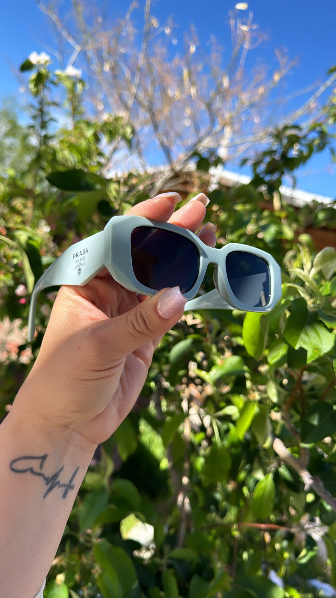 Prada Shades (Teal)