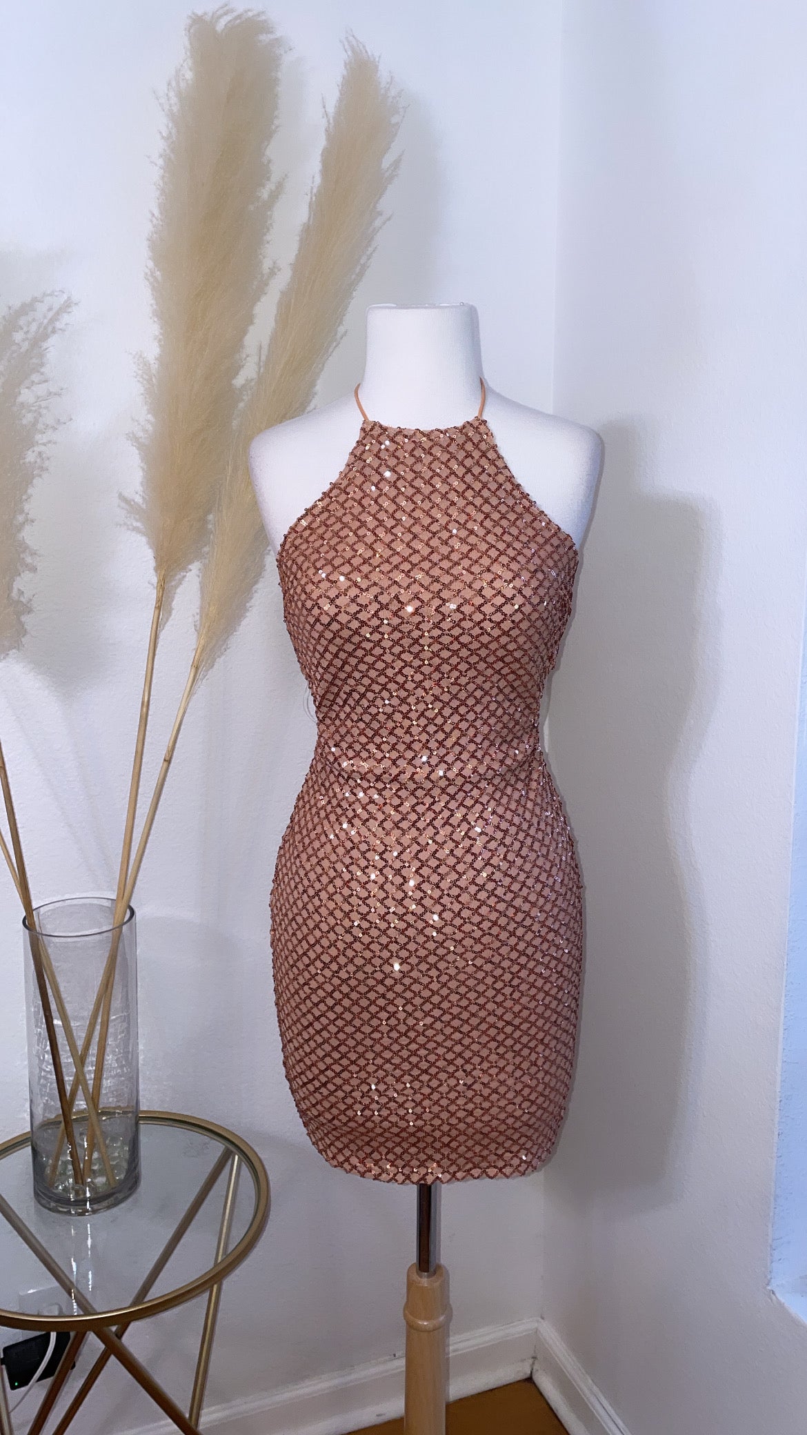 Rose Gold Dress